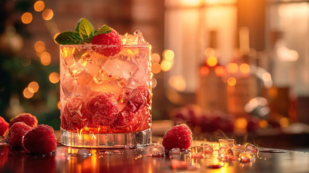 Himbeer-Gin Smash