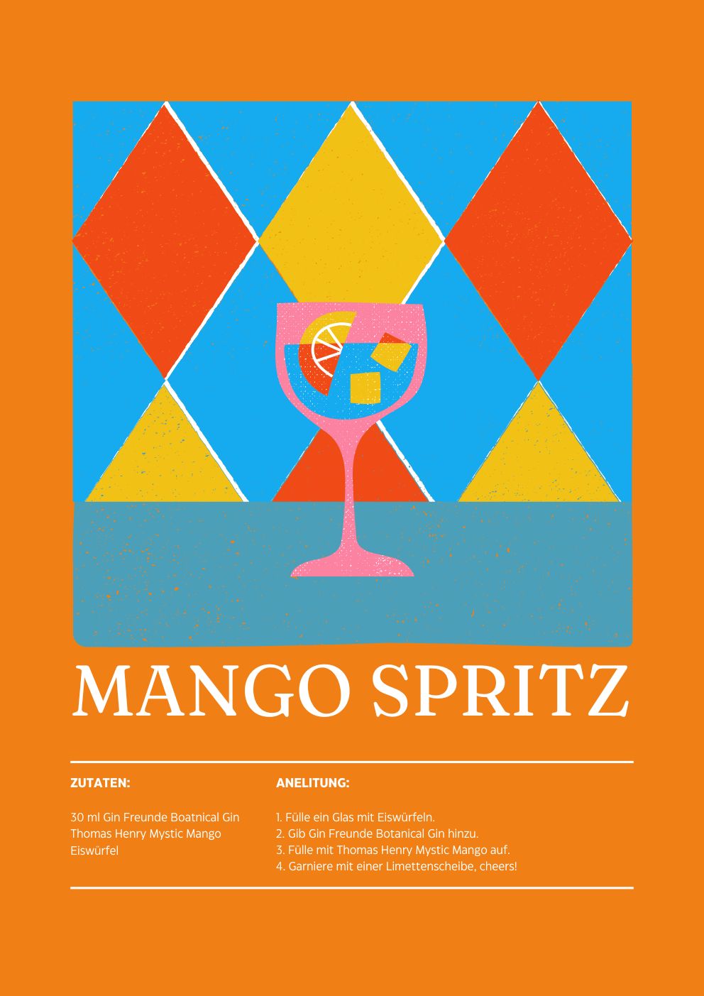 Mystic Mango - Thomas Henry (4 x 0.2 l) Gin Freunde