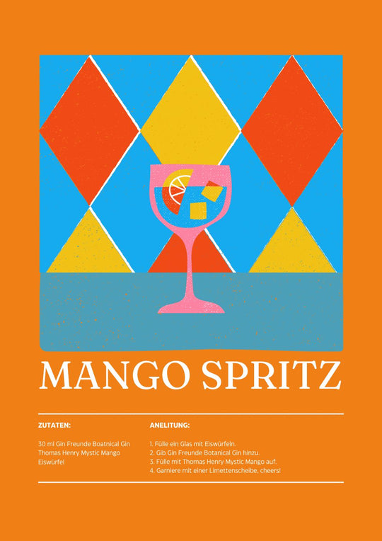 Mystic Mango - Thomas Henry (4 x 0.2 l) Gin Freunde