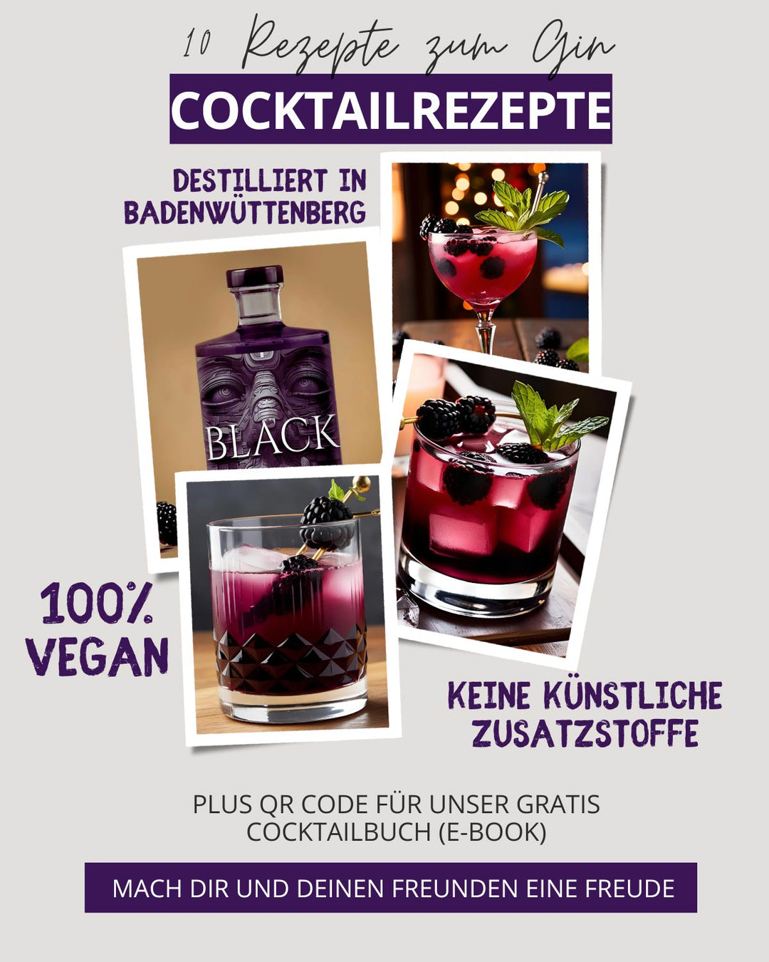 Brombeere Gin - GinFreunde - Thorius Gin Freunde