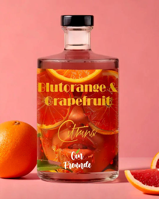 Grapefruit-Blutorange Gin - GinFreunde - Citrina Gin Freunde