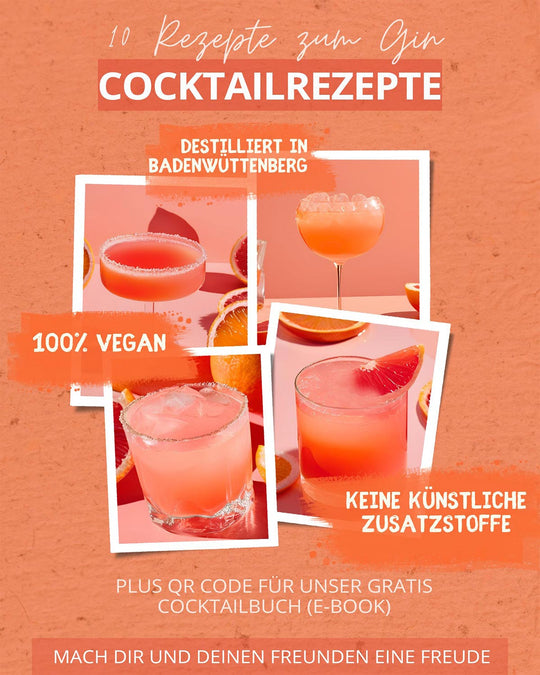 Grapefruit-Blutorange Gin - GinFreunde - Citrina Gin Freunde