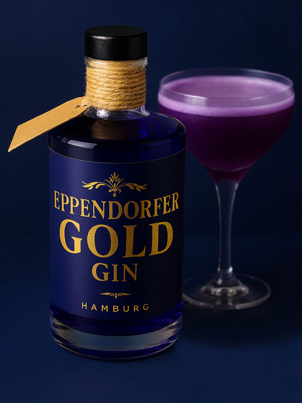 Eppendorfer Gold 40% - Blaubeere Gin