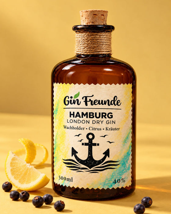 Hamburg Gin Classic Anker 40% - Premium Gin