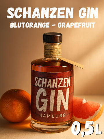Schanzen Gin 47% - Grapefruit-Blutorange