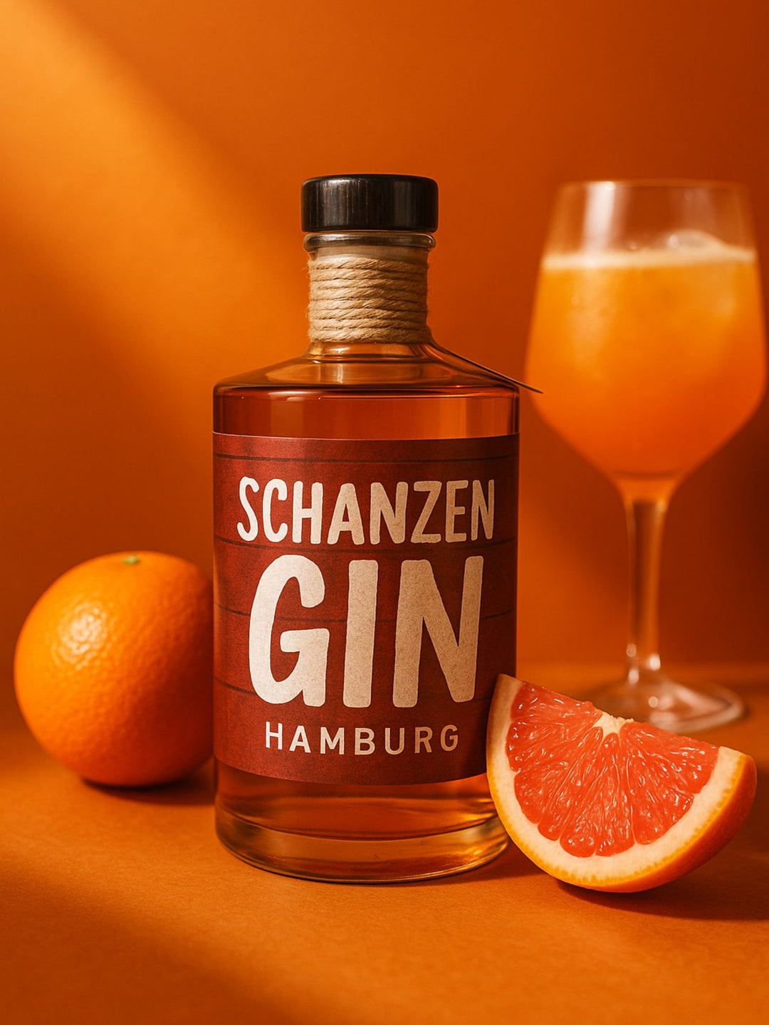 Schanzen Gin 47% - Grapefruit-Blutorange