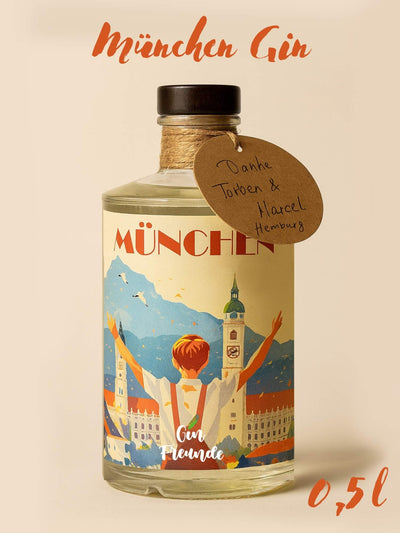 München Gin 40% - Gin Freunde - Städte Edition - Premium Gin