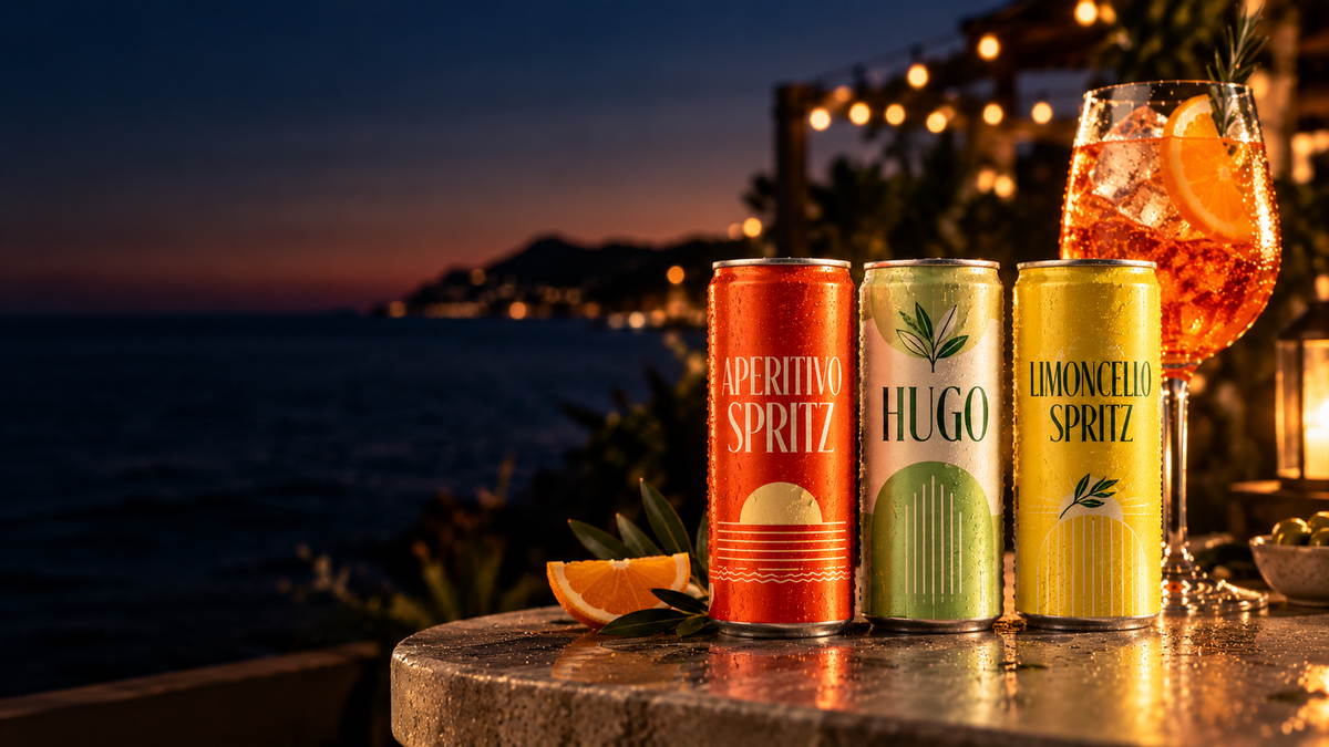 Spritz und Aperitif in der Dose.