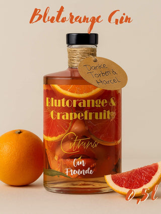 Grapefruit-Blutorange Gin - GinFreunde - Citrina